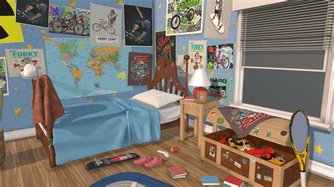 Half Andys Room Part 2 Buy Royalty Free 3d Model By Luismi93 E4dbc56 Sketchfab Store