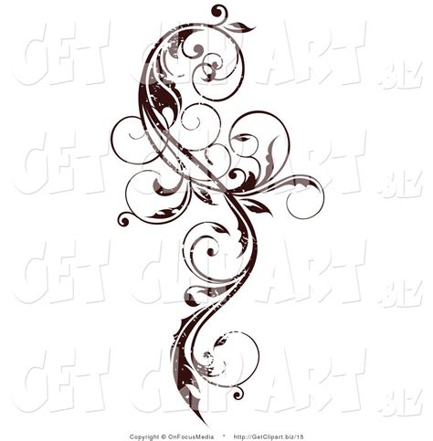 Scroll Design Curly Vinecurly Vine Scroll Design Vine Tattoos