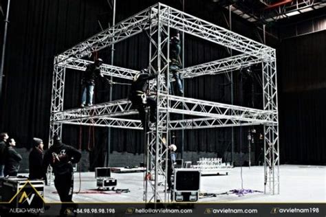 Space Frame Truss Rental For Stage Construction At Avvietnam