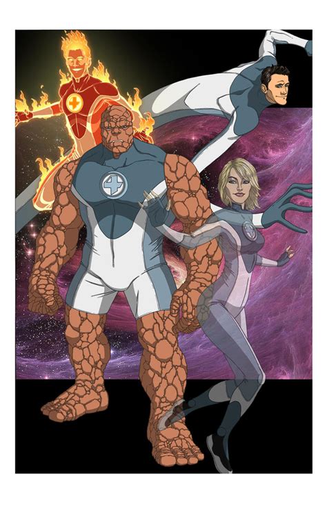 Fantastic Four Worlds Greatest Heroes By Khazen On Deviantart