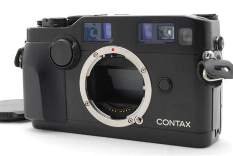 Contax G Limited Black Rangefinder Mm Film Camera From Catawiki