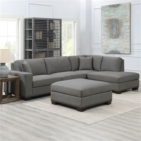 With the number of cats i have i was looking for the perfect rug. Thomasville Artesia 3 Piece Fabric Sectional With Ottoman ...