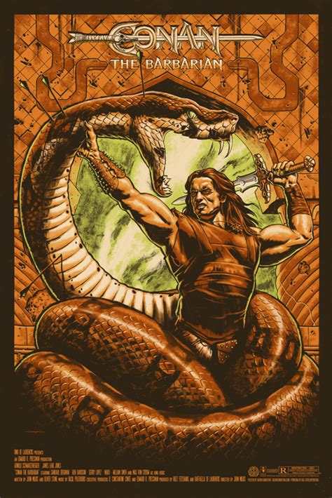 Conan the barbarian miniature, fan art of the king of barbarians warriors for d&d, rpg, boardgames and miniatures painters! The Blot Says...: Conan: The Barbarian Screen Print by ...