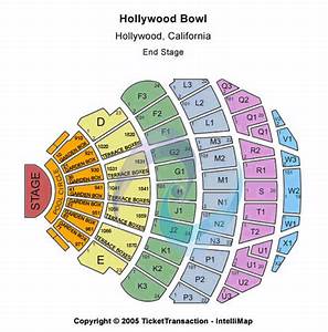 Hollywood Bowl Ca Concert Venue Chart Paul Mccartney