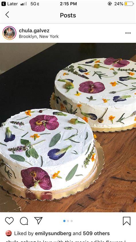 Jun 29, 2021 · instead of fresh flowers, this wedding cake featured dried and pressed flowers for a wild and whimsical look. Love these dried flower decorated cakes | Cake decorating ...