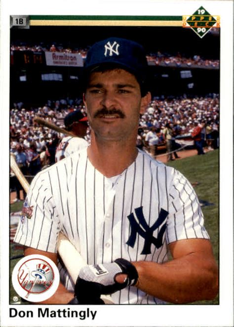 Get the best deals on don mattingly baseball cards. 1990 Upper Deck Don Mattingly #191 Baseball Card | eBay
