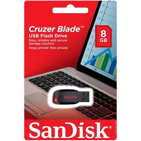 Sandisk Cruzer Blade 8gb Flash Drive Trend Pc تريند بي سي