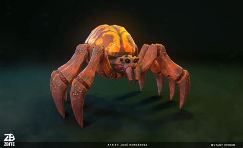 Zbite 3dart Mutant Spider Stylized