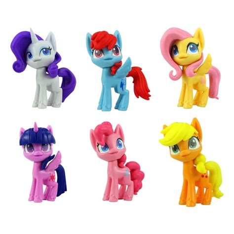 Buy My Little Pony Pony Friends Figures 8cm Set Of 6 Pinkie Pie