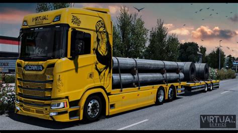 Scania NG Tandem Cargo 1 41 ETS2 ETS2 Mody ATS Mod