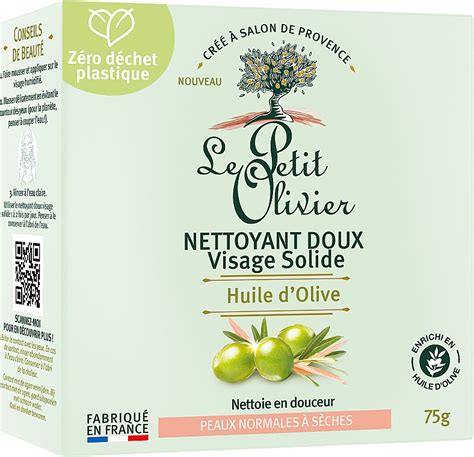 Limpiador Fac Al S Lido Con Aceite De Oliva Le Petit Olivier Gentle Solid Face Cleanser Olive