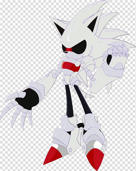 Hyper Mecha Sonic Transparent Background Png Clipart Hiclipart