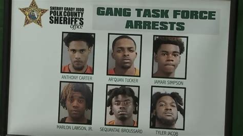 Polk County Florida Police Arrest 41 People In ‘sex Money Murder Gang