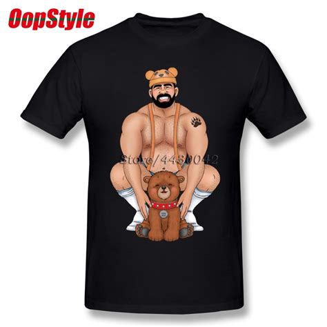 Daddy Bear Gay T Shirt For Men Plus Size Cotton Team Tee Shirt Xl Xl