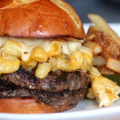 This recipe follows the basic tenets of a lot of mac 'n cheese recipes. Bacon mac-and-cheese burgers in SoDo (crockpot taco meat ...
