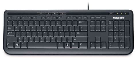 Teamsix Wired Keyboard 600 Nero Microsoft Tastaturennummernblöcke