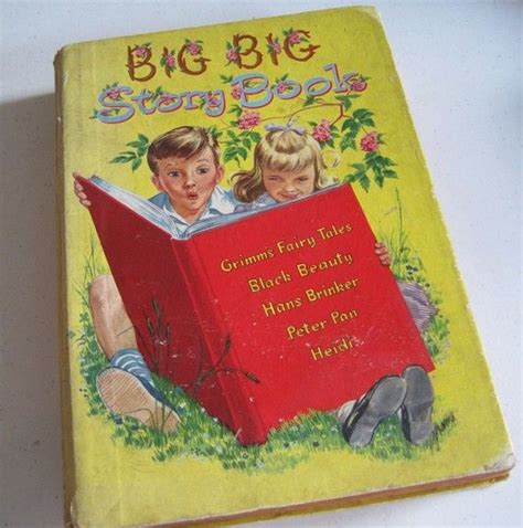 Vintage Big Big Story Bookdated 1941 Storybook Books Vintage