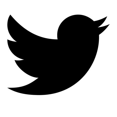Twitter Clipart Transparent Background Black Twitter Logo Transparent