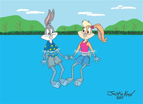 Bugs And Lola Color Version By Jkcartoon On Deviantart