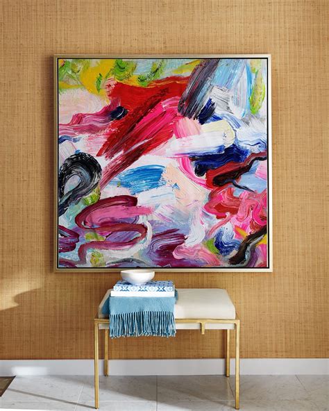 Extra Large Abstract Painting Red Abstract Art Modern Art Etsy