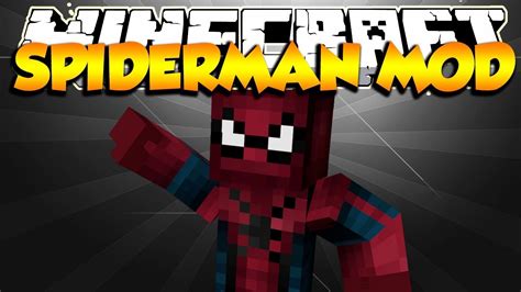 Mcpe Spiderman Mod V3 Youtube