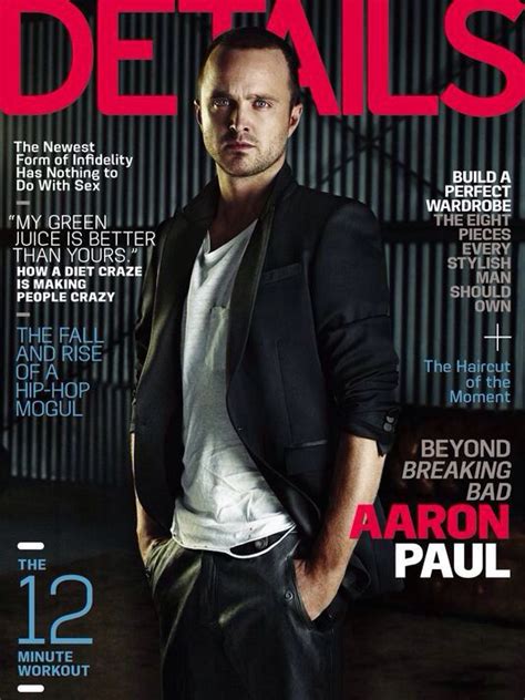 Aaron Paul Beyond Breaking Bad Details Cover Photo By Robbie Fimmano