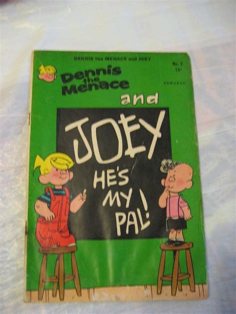 Dennis The Menace And Joey 2 Good Condition 1969 Fawcett Etsy Dennis