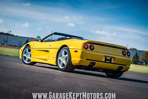 Modena Yellow 1998 Ferrari F355 Spider Is A Gated Dream Of Autumn And