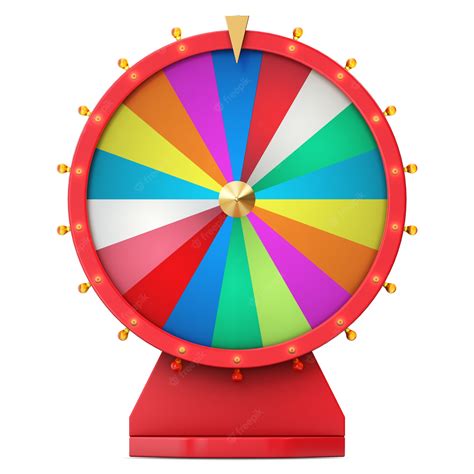 Premium Photo Colorful Wheel Of Luck Or Fortune Realistic Spinning
