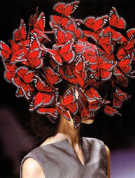 butterfly invasion the late alexander mcqueen collection s were always the most anticipated at