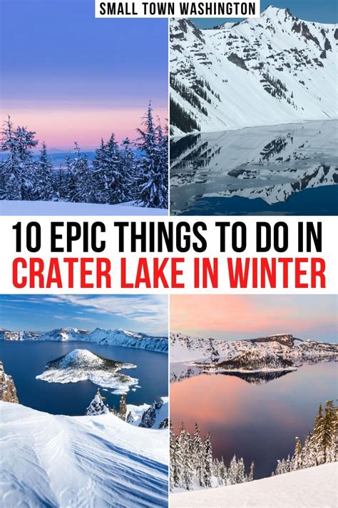 Planning To Visit Crater Lake National Park In Winter This Post Is