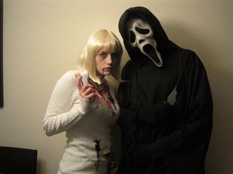 Our Costume Inspiration Casey Becker And Ghostface From Scream Movie