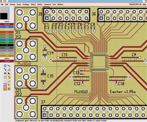 A pcb is a board that connects various. world technical: PCB version 3.0 printed circuit board layout tool