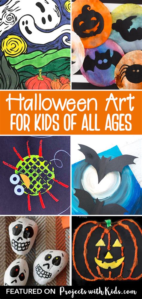 Awesome Halloween Art For Kids Of All Ages Projects With Kids
