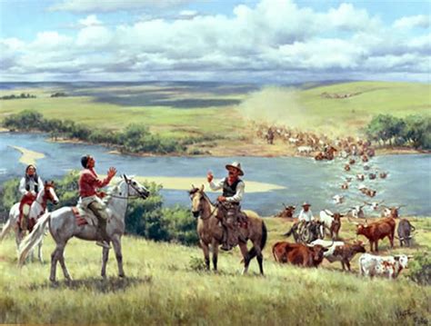 Great Western Cattle Trail 1890s Oklahoma Senate