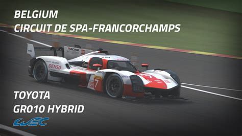 Toyota GR010 Hybrid Onboard Lap At Spa Francorchamps YouTube