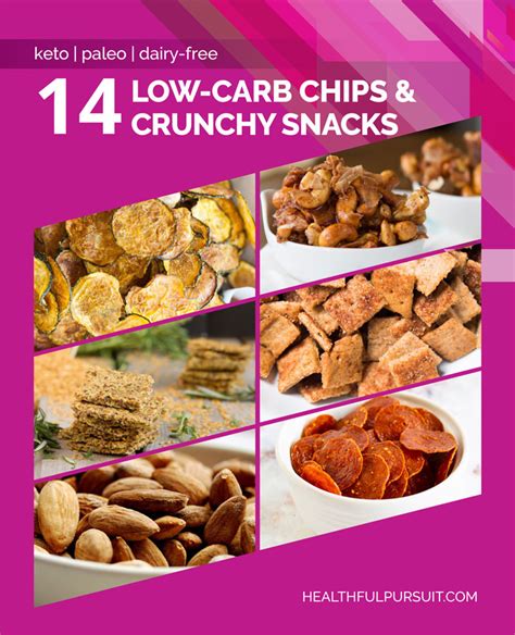 14 Low-Carb Chips & Crunchy Snacks | Healthful Pursuit