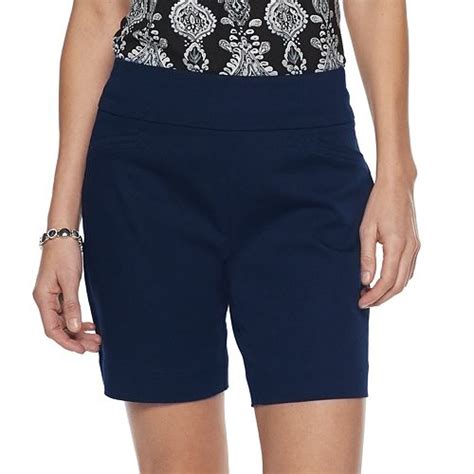 Womens Croft And Barrow Effortless Stretch Pull On Shorts