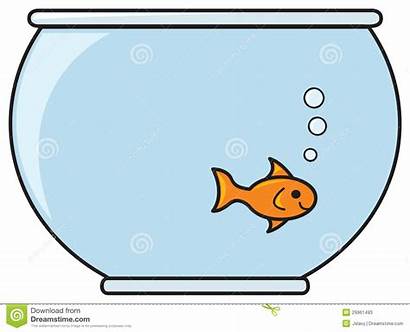Goldfish Bowl Clipart Cartoon Fish Tank Aquarium
