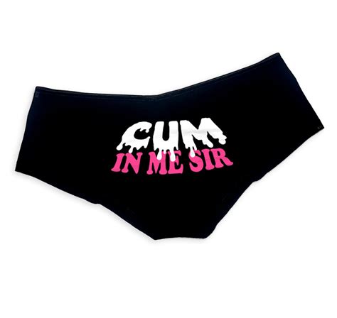 Cum In Me Sir Panties Ddlg Clothing Sexy Slutty Cute Submissive