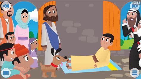 Through The Roof Jesus Heals A Paralyzed Man Luke 527 26 Youtube