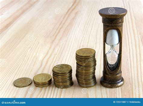 Saving Time and Time is Money Concept Stock Image - Image of equity