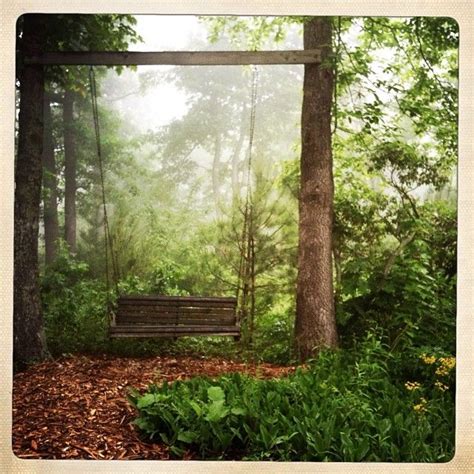 Online, article, story, explanation, suggestion, youtube. "porch" swing between two trees | Patio-Porch-Deck-Yard ...