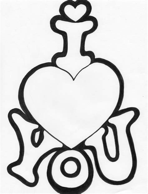 I Love You Mom Coloring Pages - Coloring Home