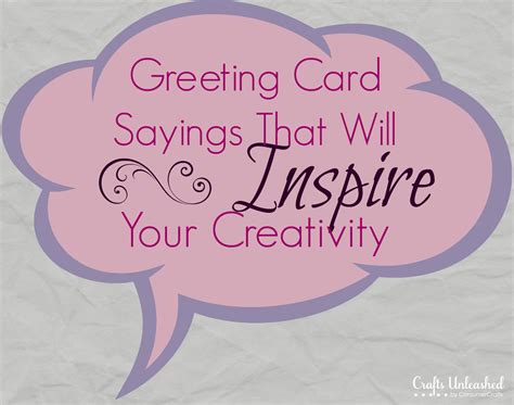Greeting Card Sayings To Inspire Your Card Making Ideas