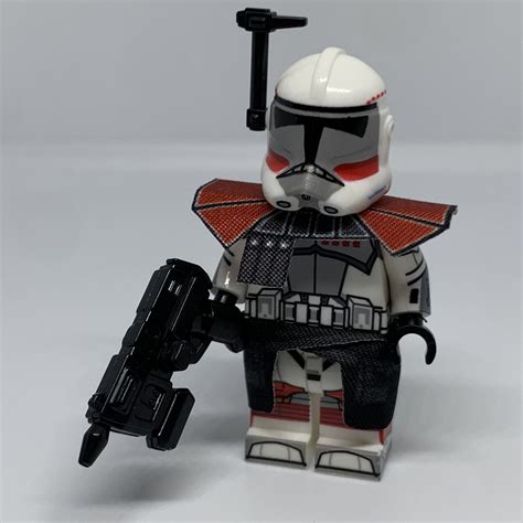 Arc Trooper Hammer Minifigure Star Wars Arc Clone Trooper Etsy