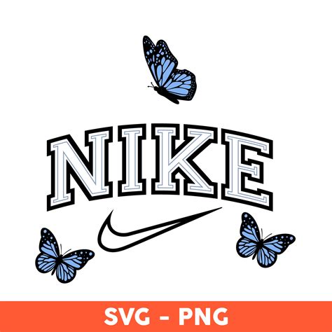 Butterfly Nike Svg Trendy Butterfly Sports Brand Svg Butte Inspire