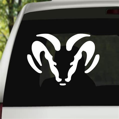 Dodge Ram Sticker Fast Free Shipping Vinyl Status