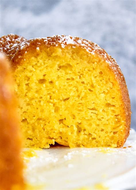 Then a water and brown sugar mixture is poured over the top. Lemon Bundt Cake with Sour Cream Sauce | Recipe | Lemon ...