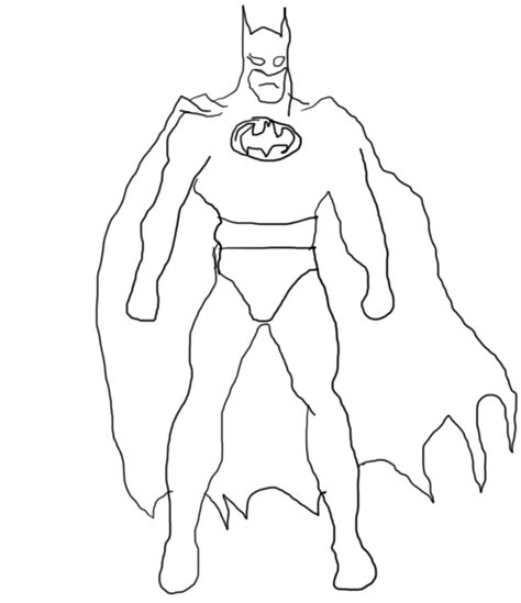 Batman, the caped crusader, the dark knight, or. Drawing Batman - Coloring Home
